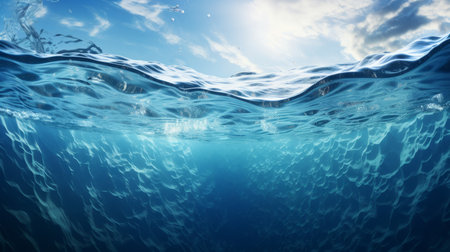World Oceans Day June 8 3D Generative AIの素材