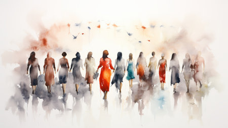 International Day Against Human Trafficking July 30th Generative AIの素材