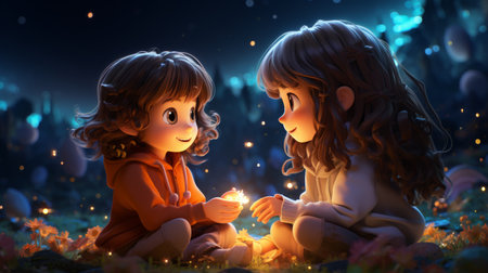 International Day of Friendship July 30th Generative AIの素材