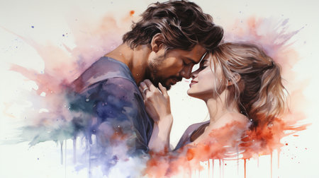 International Kissing Day July 6th Generative AIの素材