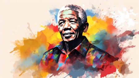 International Nelson Mandela Day, July 18, Generative AIの素材