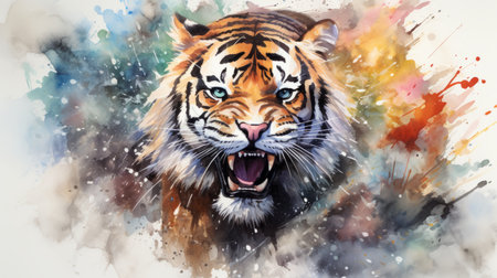 World Tiger Day 29 July Generative AIの素材