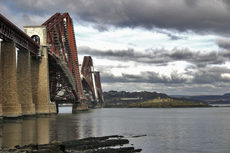 Firth of Forth Rail Bridge from South Queensferry