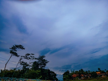 Cianjur, West Java, Indonesia, beautiful natural scenery in Cianjur