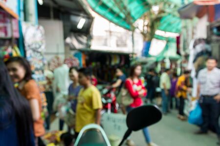 blur market in the northの写真素材