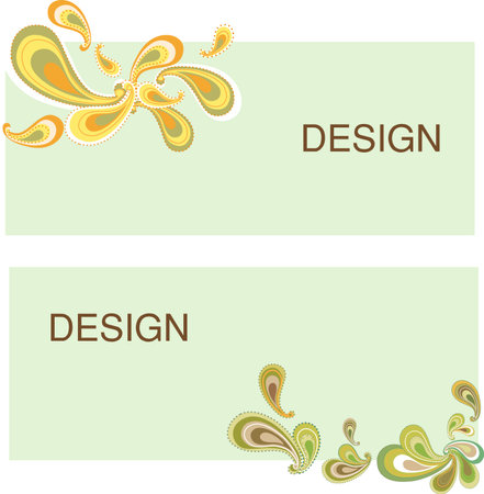 Flora pastel color design vector Templateのイラスト素材