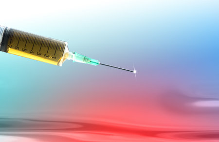 Chemistry Test Tube poster design.の写真素材