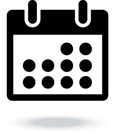 Calendar icon vectorのイラスト素材