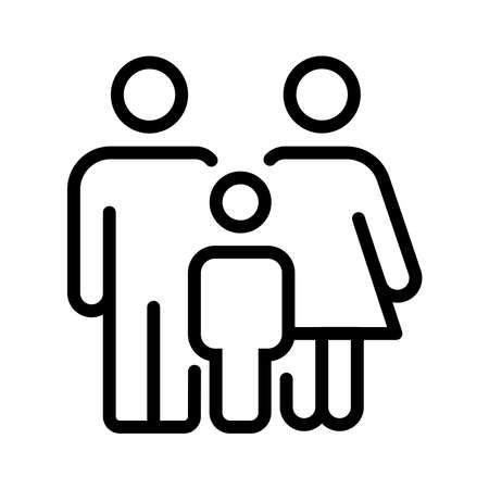 Family Iconのイラスト素材