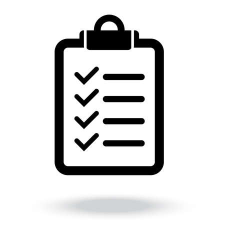 checklist iconのイラスト素材