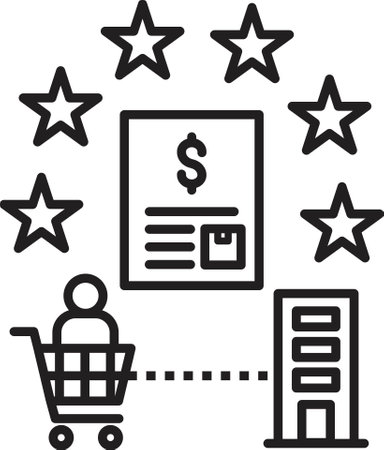 procurement icon vectorのイラスト素材