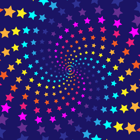 Colorful rainbow background for you design, web design, desktop wallpaper or website. Abstract burst. Vector illustration.のイラスト素材