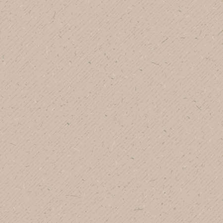 Paper cardboard texture. Vector seamless pattern. Abstract background. Grunge effect. Retro wrapping paperboard. Light brown, beige carton. Simple template for cards, banners, recycle posters design.のイラスト素材
