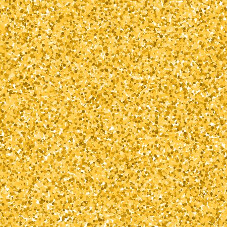Golden background with glitter texture. Vector illustration.の写真素材