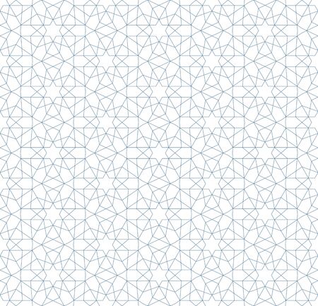 Seamless linear pattern in blue color.のイラスト素材