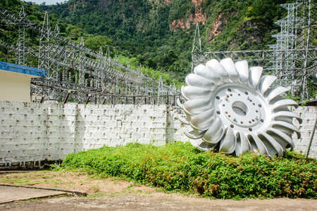 Lawpita Hydropower Station, Kayah State, Myanmar, Oct-2017の写真素材