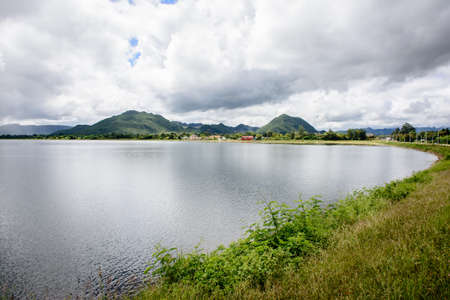 Ngwe Taung Dam, Kayah State, Myanmar, Oct-2017の写真素材