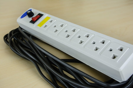 photo of multi socket power extension