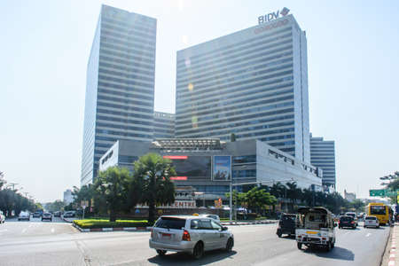 Myanmar Plaza building, downtown area in Yangon, Myanmar, Dec-2017のeditorial素材
