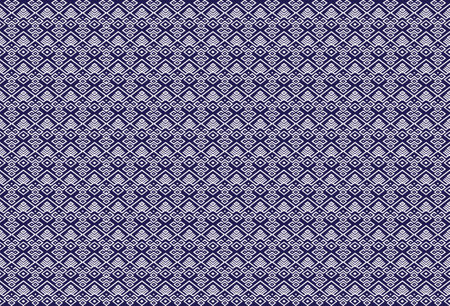 Art pattern Thai North-East old fashion. fabric silk , backgrounds, textures, square, geometry, lines, graphic, element, elegant, decorative, decor, beauty, backgrounds, luxury.のイラスト素材