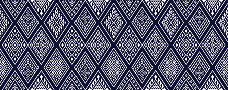 local Sout-Sast art design geometry detail pattern. fashion, fabric silk, textures, square, geometry, lines, graphic, element, elegant, decor, beauty, luxury.のイラスト素材