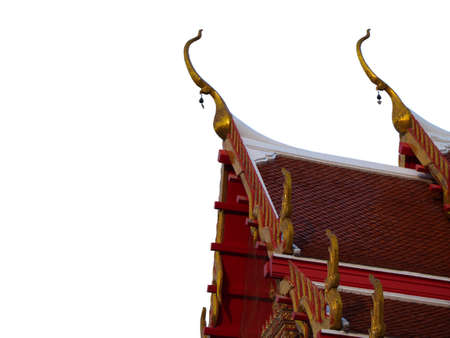 temple isolateの写真素材