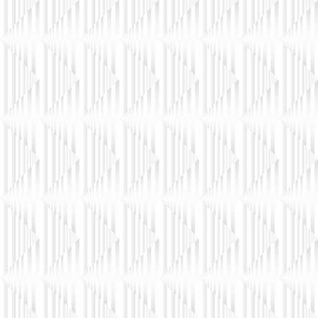 Abstract 3d Zigzag Spiral Square Stripe Vector illustration. White abstract seamless geometric pattern background. Art style can be used in cover design, book design, poster, cd cover, flyer, advertising.のイラスト素材