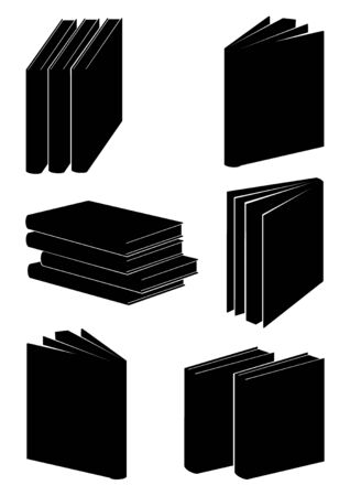 booksのイラスト素材