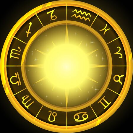 signs of the zodiacのイラスト素材