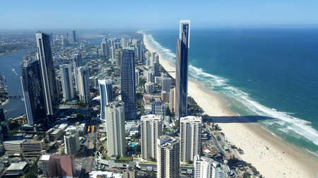 Gold Coast, Queensland, Australiaの写真素材