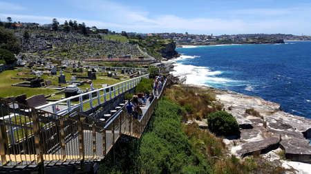 Waverly cemetery, Sydney, Australiaの写真素材