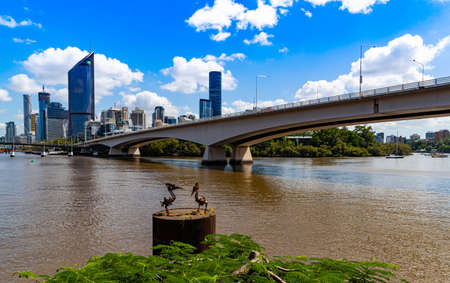 Brisbane City, Queensland, Australiaの写真素材