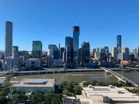 Brisbane City, Queensland, Australiaの写真素材