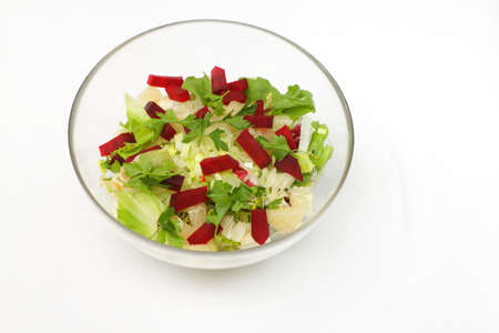 Beets and Parsley Saladの写真素材