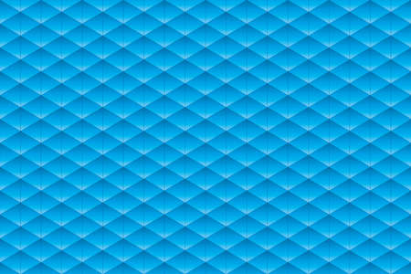 Cyan and blue texture composed of symmetrical trianglesの写真素材