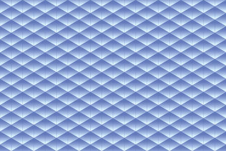 White and blue texture composed of symmetrical trianglesの写真素材