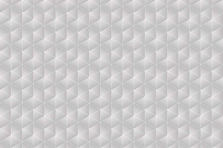 White and warm grey texture composed of symmetrical trianglesの写真素材