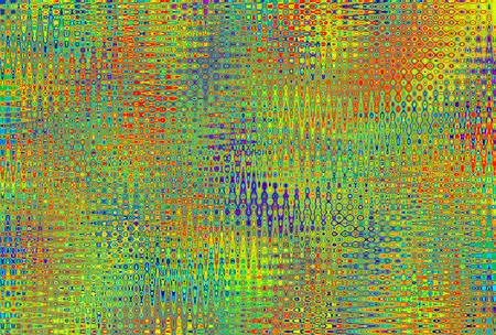 Colourful artistic abstract art background. Multicolored bright wavy texture. Geometric pattern.の写真素材