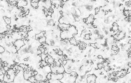 Marble texture. Natural grey and silver swirls and ripples on white background. Abstract pattern.の写真素材