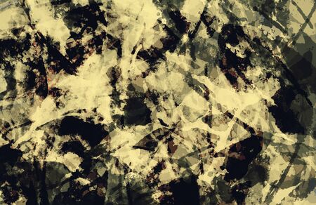  Abstract art background. Colorful sepia grunge texture. Brushstrokes of paint. Paint splashes. Modern painting. Contemporary artの写真素材