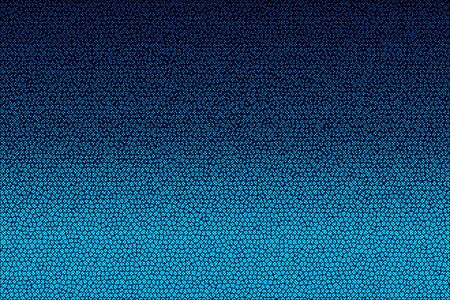 Abstract blue and green gradient background textured with cells.  Glitch textureの写真素材