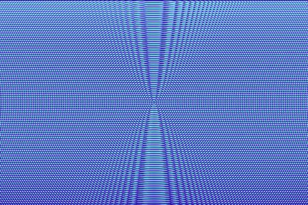 Blue neon hypnotic optical illusion background. Abstract textureの写真素材