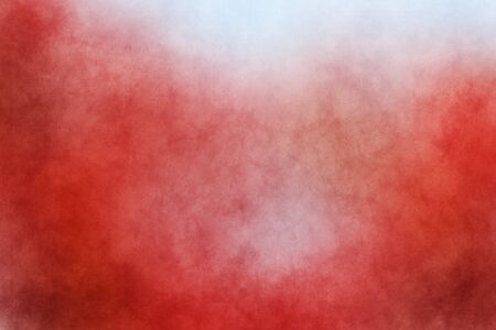 Abstract modern painting . Dry brush painted paper , canvas , wall . Textured background in red tonesの写真素材