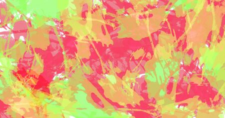 Colorful grunge texture. Paint splashes. Abstract art background.  Brushstrokes of paint.  Modern painting. Contemporary artの写真素材
