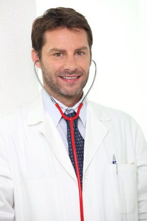 Doctor with a stethoscope