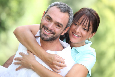 Portrait of a happy couple