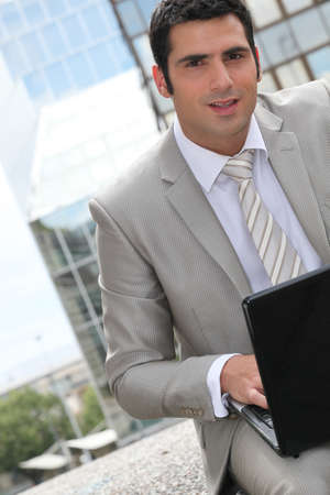 portrait of a businessmanの写真素材