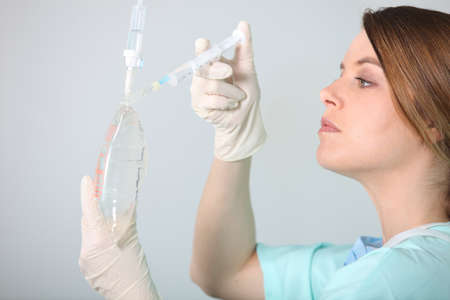 portrait of a nurseの写真素材