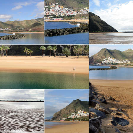 A collage of landscapesの写真素材