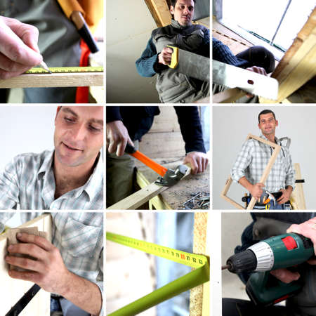 DIY mosaicの写真素材